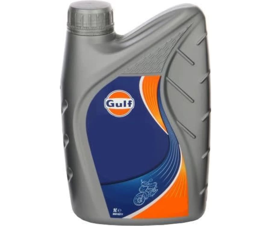 1 liter flaske Gulf Super Brake Fluid DOT 4 High Performance bremsevæske