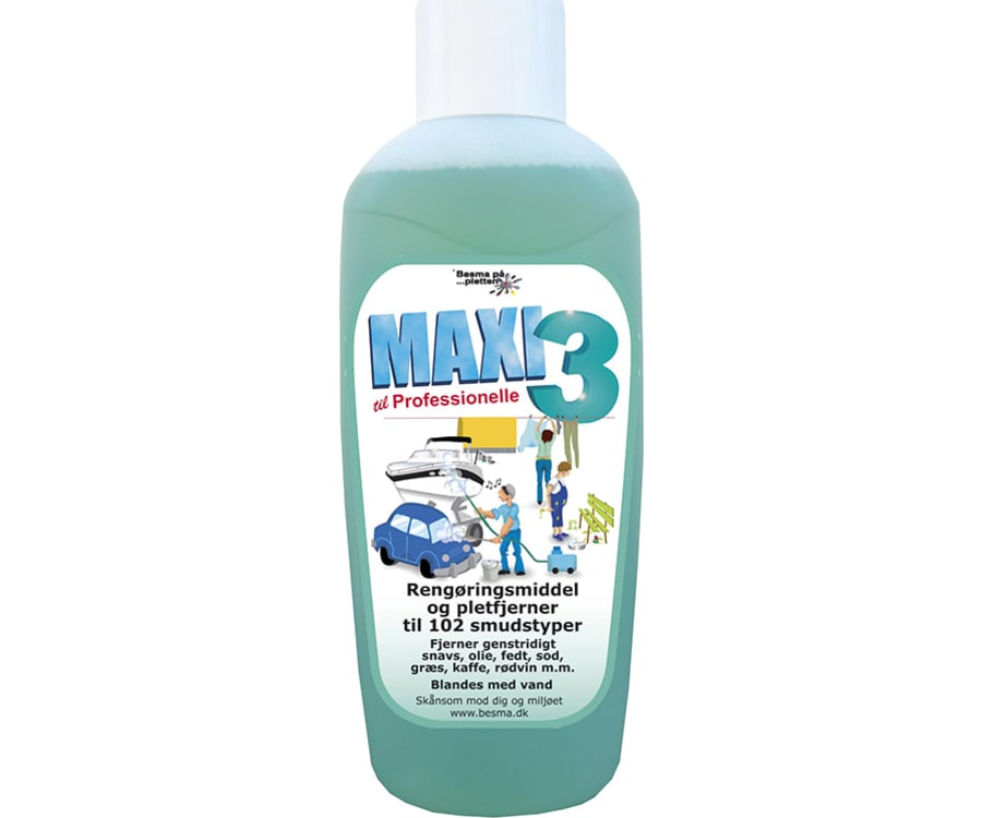 Maxi 3, rengøringsmiddel, 1 liter