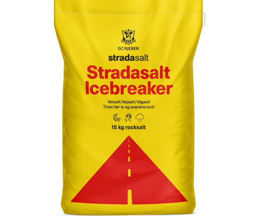 Vejsalt er egnet til at tø is og sne på veje, parkeringspladser og andre arealer