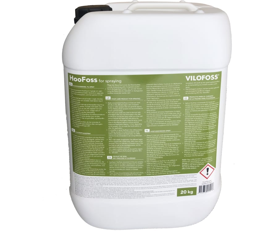 HooFoss Flydende klovplejemiddel til spray-anvendelse