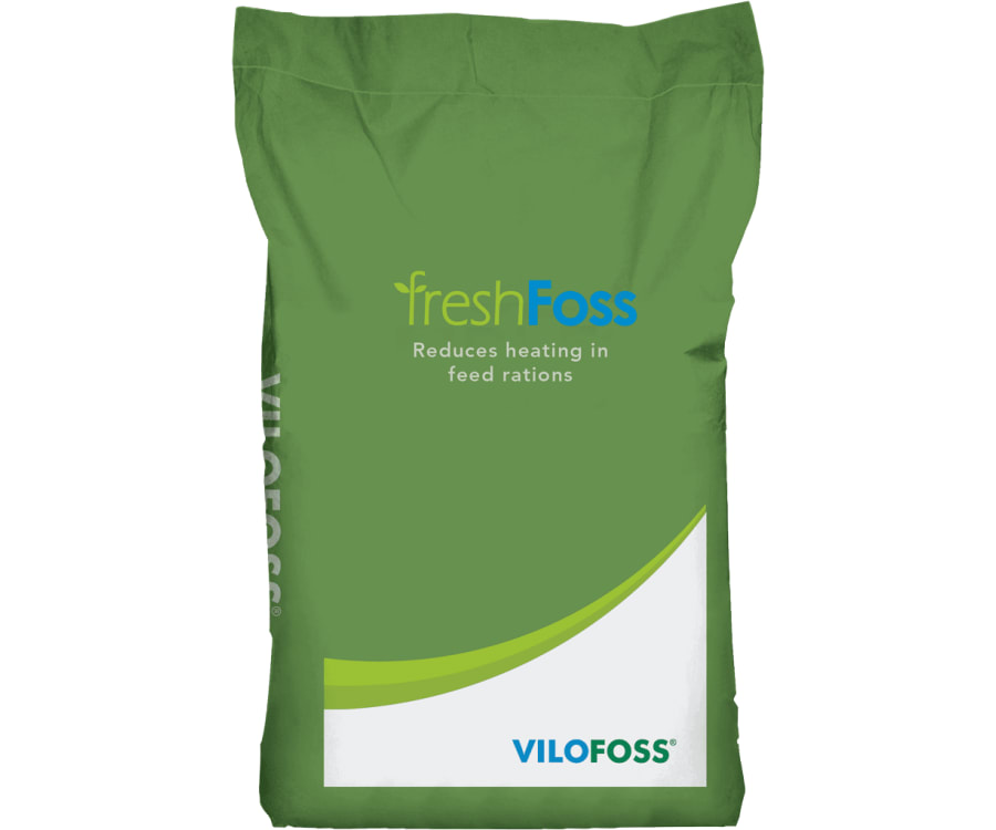 25 kg sæk FreshFoss Basic - Tørsyreprodukt der reducerer varmedannelsen i TMR efter udfodring