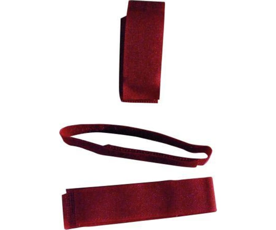 Ankelbånd M/Velcro-Luk Rød