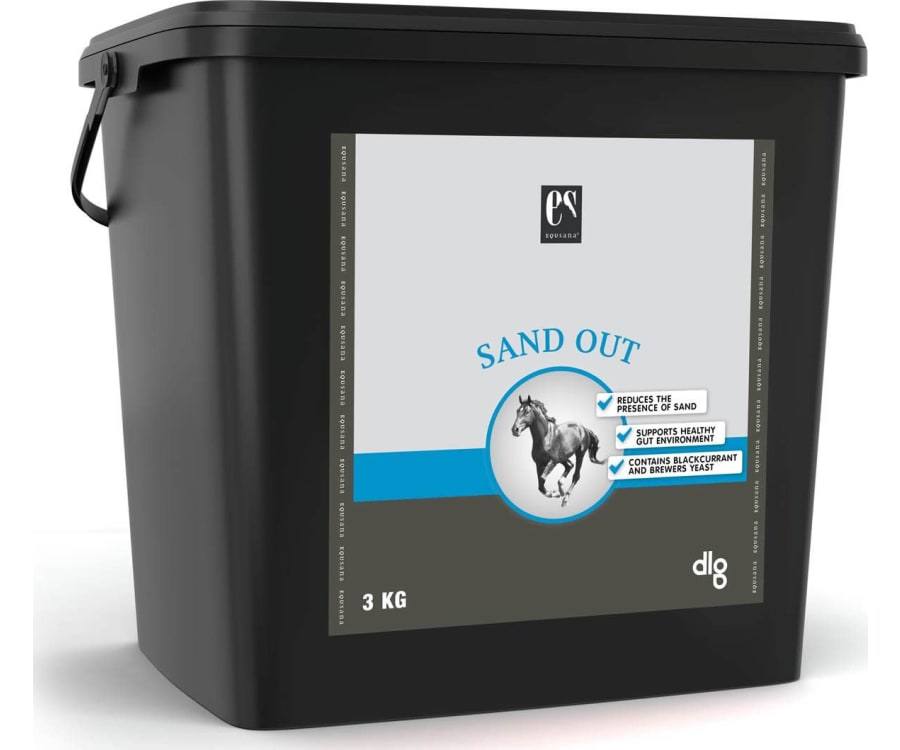 Velsmagende loppefrøskaller tilsat solbær og ølgær. Produktet er velegnet til heste, der har gået eller går på jordfolde eller nedbidte græsmarker, og dermed er i risiko for at indtage sand og jord.