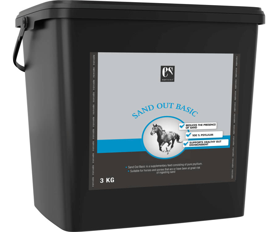 Sunde loppefrøskaller der udelukkende består af loppefrøskaller (psyllium). Velegnet til heste og ponyer, der har gået eller går på jordfolde eller nedbidte græsmarker og dermed er i risiko for at indtage sand og jord.