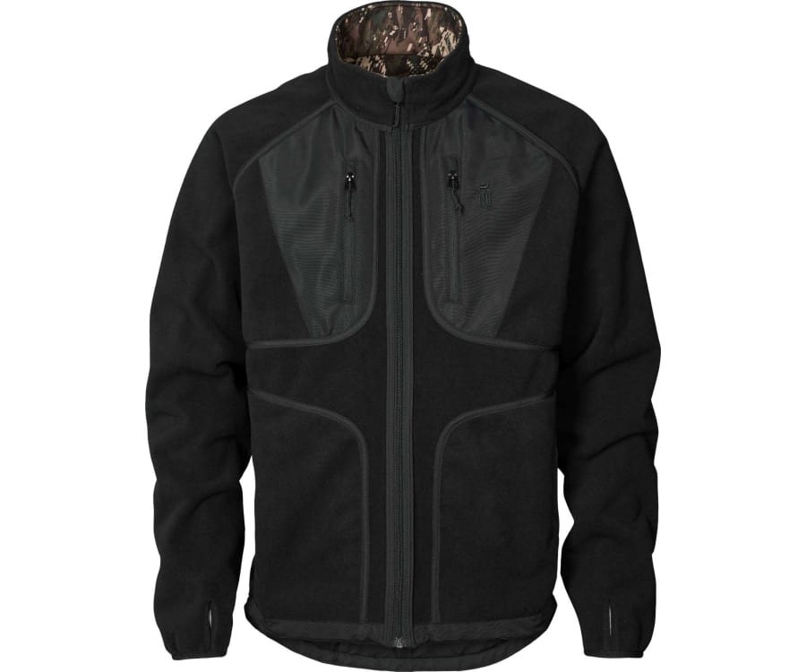 Mike Hammer Vendbar Windstopper, sort/camo