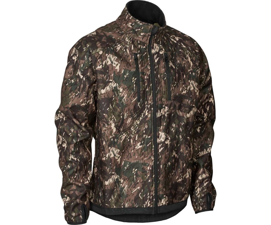 Mike Hammer Vendbar Windstopper, sort/camo