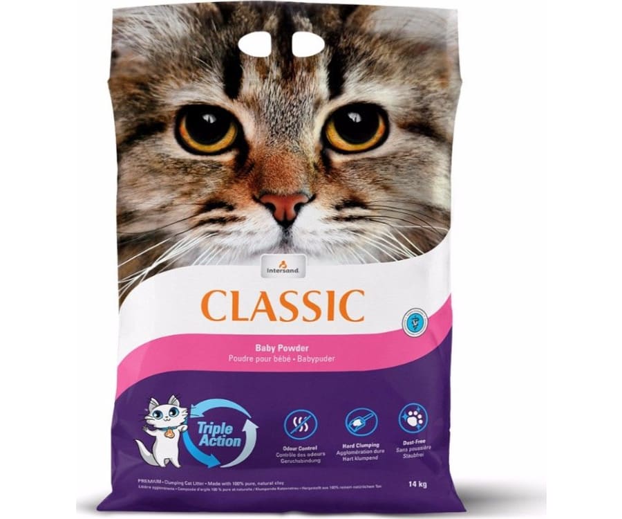 Extreme classic babypudder, kattegrus, 14 kg