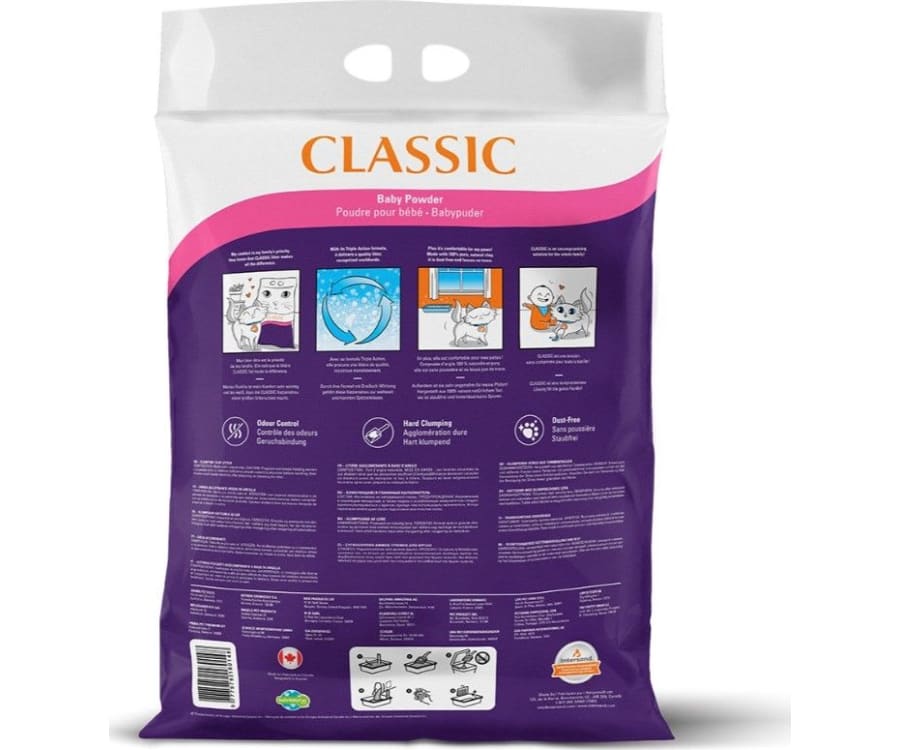 Extreme classic babypudder, kattegrus, 14 kg