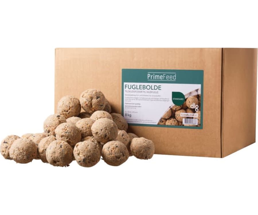 PrimeFeed fuglebolde Basic 100 stk,8 kg